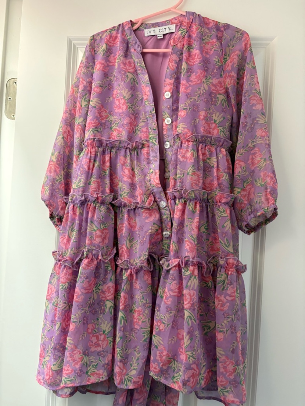 Girls Ivy City Lydia Dress - Picture 2 of 4